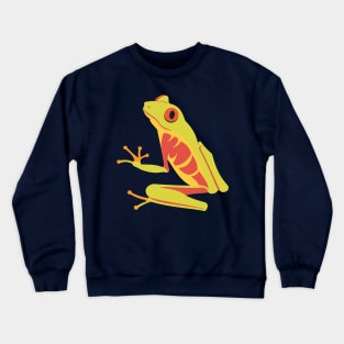 Tropical Tree Frog Crewneck Sweatshirt